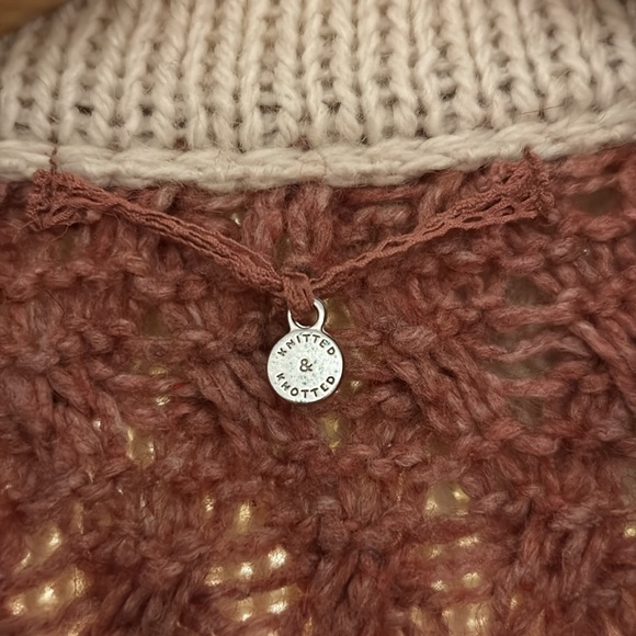 STUNNING Anthropologie Knitted & Knotted Cardigan - Picture 6 of 7